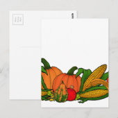Herbstgrenze Postkarte (Vorne/Hinten)