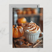 Herbstgrube Postkarte (Vorne/Hinten)