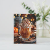 Herbstgrube Postkarte (Stehend Vorderseite)
