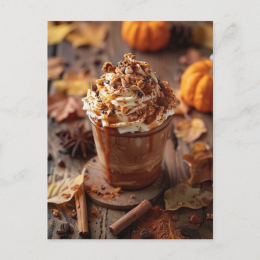 Herbstgrube Postkarte (Vorderseite)