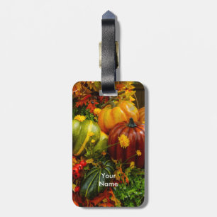 Herbstgruppierung Gepäckanhänger