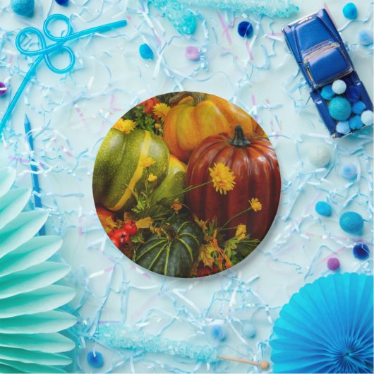 Herbstgruppierung Pappteller (Party)