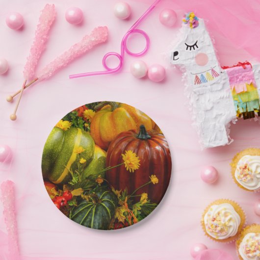 Herbstgruppierung Pappteller (Party)