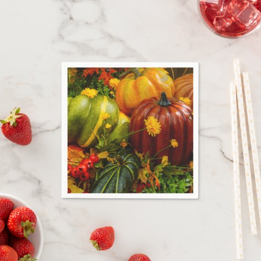 Herbstgruppierung Serviette (Beispiel)