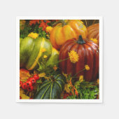 Herbstgruppierung Serviette (Vorderseite)