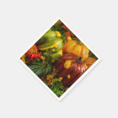 Herbstgruppierung Serviette (Ecke)