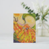 Herbstgürtel Postkarte (Stehend Vorderseite)