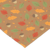 Herbstgutschriften und Blätter Kurzer Tischläufer (Ecke)