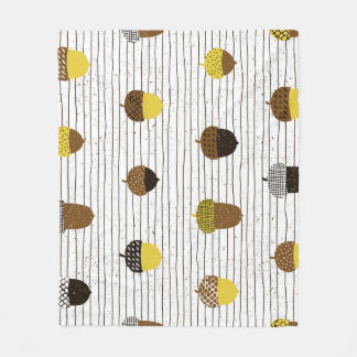 Herbstgutschriften: Vintage Tiere Fleecedecke