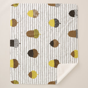 Herbstgutschriften: Vintage Tiere Sherpadecke