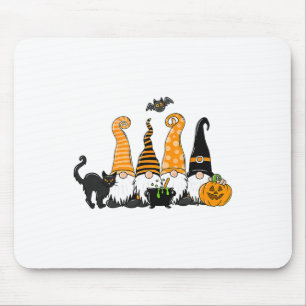 HerbstHalloween-Gnome Niedlicher Herbstpumpenfall Mousepad