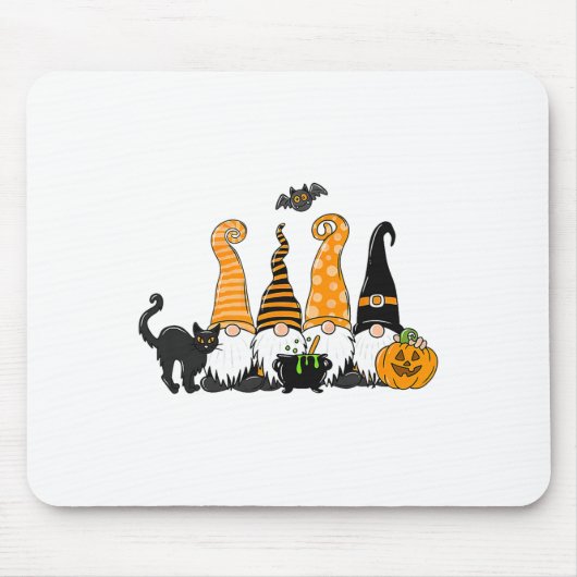 HerbstHalloween-Gnome Niedlicher Herbstpumpenfall Mousepad (Vorne)