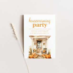 HerbstHalloween Party Einladung