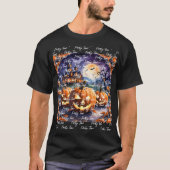 HerbstHalloween Populärkultur T-Shirt (Vorderseite)