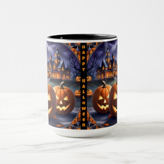 HerbstHalloween Populärkultur Tasse (Zentrum)