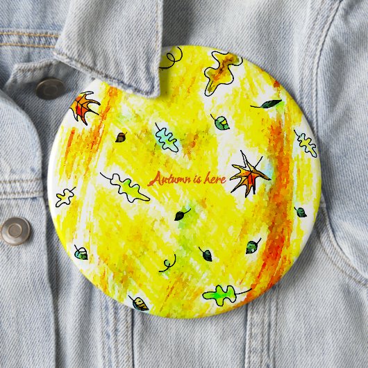 Herbsthauch (Herbstbaumhaus-Kollektion) Button (Beispiel)