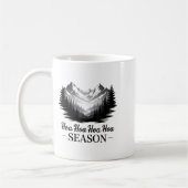Herbstherbst in der Hoa Saison - Trendy Graphic Kaffeetasse (Links)