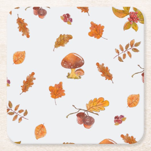 Herbstherbst Rechteckiger Pappuntersetzer (Vorderseite)