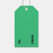 HerbstHerbstlaub Geschenkanhänger (Rückseite)