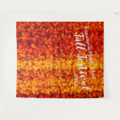 HerbstHerbstlaube | Benutzerdefinierter Hintergrun Wandteppich (Vorderseite (Horizontal))