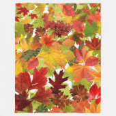 HerbstHerbstlaube Fleecedecke (Vorderseite)