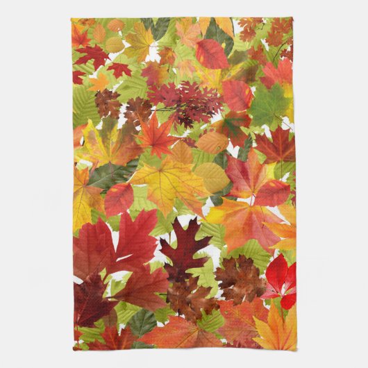 HerbstHerbstlaube Geschirrtuch (Vertikal)