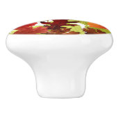 HerbstHerbstlaube Keramikknauf (Seitenansicht)