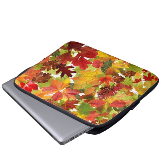 HerbstHerbstlaube Laptopschutzhülle (Vorne Knopf)