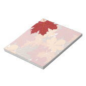 HerbstHerbstlaube Notizblock (Rotiert)