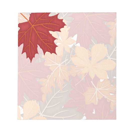 HerbstHerbstlaube Notizblock (Vorderseite)