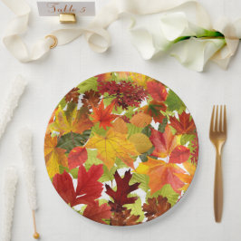 HerbstHerbstlaube Pappteller