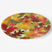 HerbstHerbstlaube Pappteller (Schrägansicht)