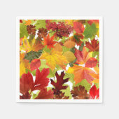 HerbstHerbstlaube Serviette (Vorderseite)