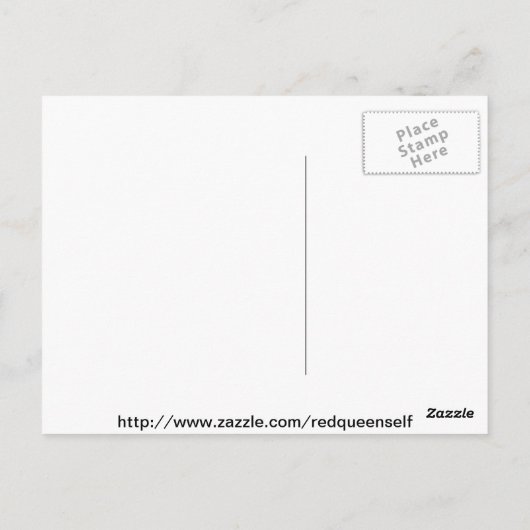 Herbsthexe Postkarte (Rückseite)