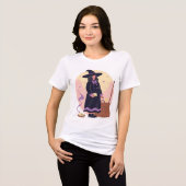 Herbsthexenbrauzeit Tri-Blend Shirt (Vorderseite voll)
