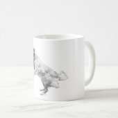 Herbsthimmel, flatternder Geist Kaffeetasse (VorderseiteRechts)