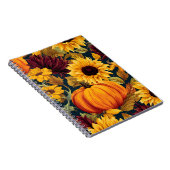 Herbsthintergründe Notizblock (Rechte Seite)