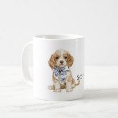 Herbsthirsch-Kürbis Kaffeetasse (Vorderseite Links)