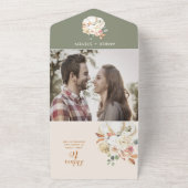 Herbsthochzeit - Einladung (Außenbereich)