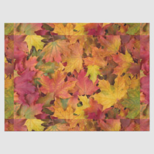 Herbsthochzeit Herbstblätter Foto Braun Gold Orang Seidenpapier