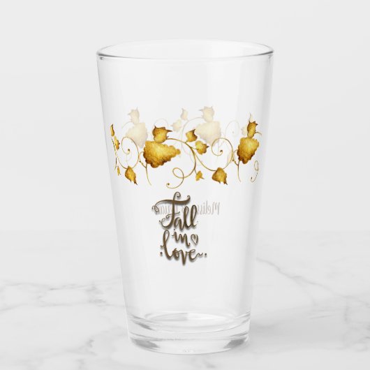 Herbsthochzeit in der Liebe Glas (Vorderseite)