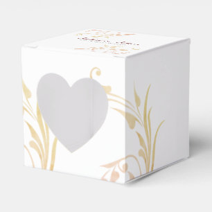 Herbsthochzeit Swirl Geschenkschachtel