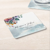 Herbsthochzeiten Rechteckiger Pappuntersetzer (angewinkelt)