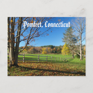 Herbsthügel Postkarte