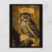 Herbsthuhn Postkarte (Vorderseite)