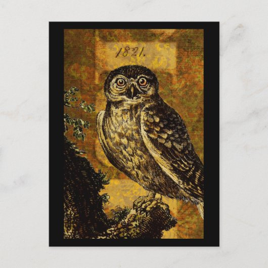 Herbsthuhn Postkarte (Vorderseite)