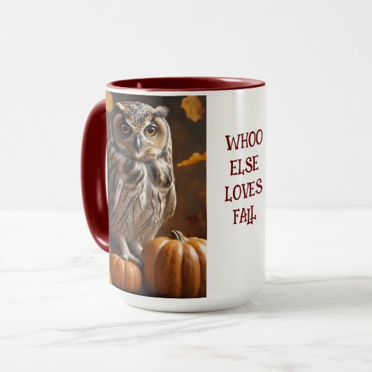 Herbsthuhn Tasse (Vorderseite Links)