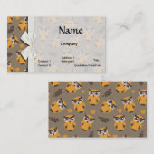 Herbsthuhn Visitenkarte (Vorne/Hinten)