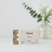 Herbsthuhn Visitenkarte (Stehend Vorderseite)