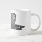 Herbsthunde Tasse im Manga Dot Stil (Rechts)
